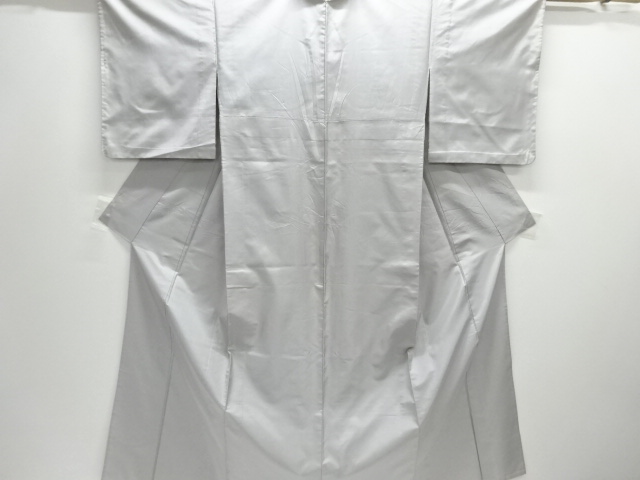 JAPANESE KIMONO / ANTIQUE HITOE KIMONO / SILK / OSHIMA TSUMUGI / PLAIN